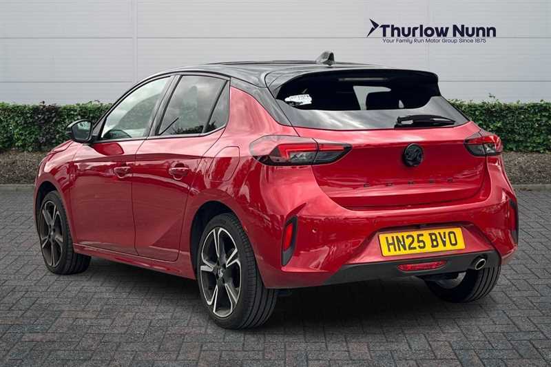 Vauxhall Corsa 1.2 Turbo Ultimate Hatchback Euro HN25BVO Red #5