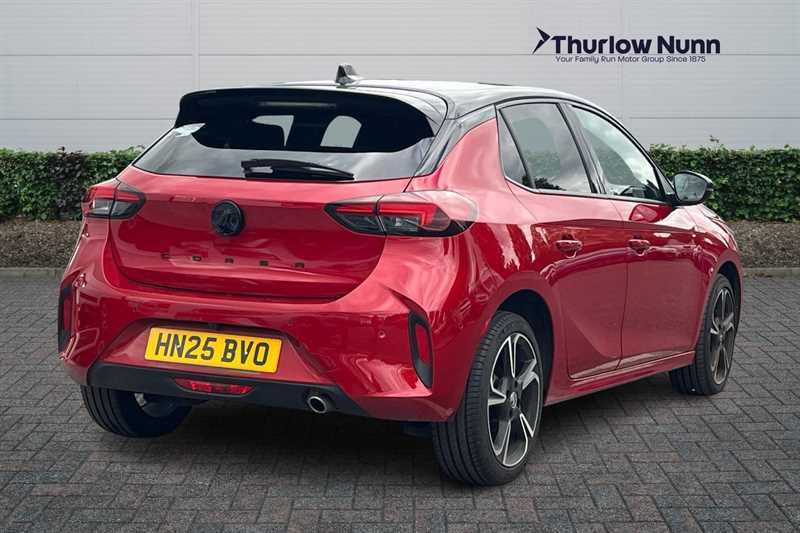 Vauxhall Corsa 1.2 Turbo Ultimate Hatchback Euro HN25BVO Red #3