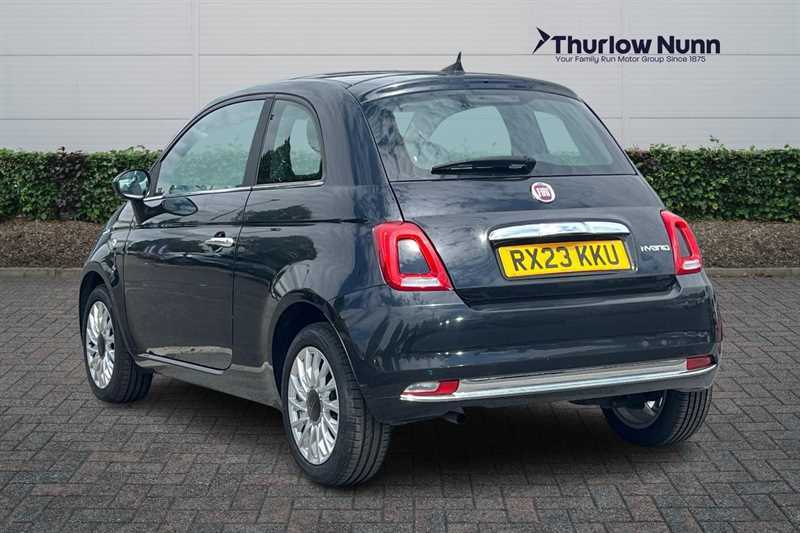 Fiat 500 1.0 Mhev Hatchback Euro 6 Ss RX23KKU Black #5