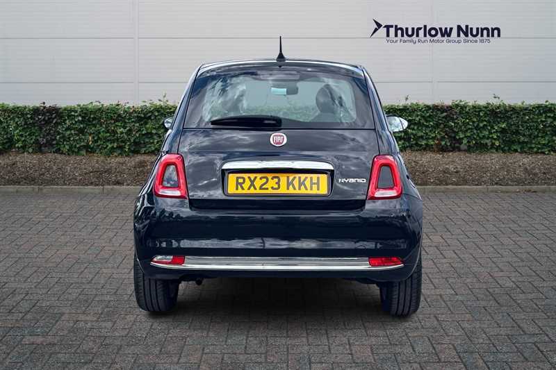 Fiat 500 1.0 Mhev Hatchback Euro 6 Ss RX23KKH Black #4