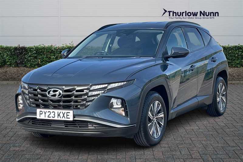 Hyundai Tucson 1.6 T-gdi Se Connect Suv Euro 6 PY23KXE Blue #4