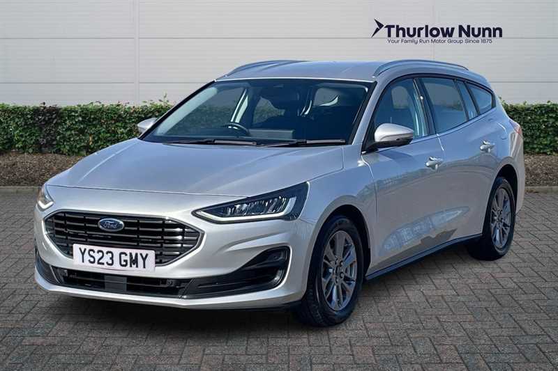 Ford Focus 1.0T Ecoboost Mhev Titanium Estate Hybr YS23GMY Silver #5