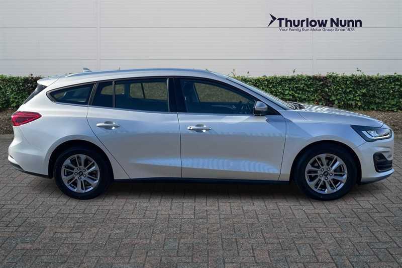 Ford Focus 1.0T Ecoboost Mhev Titanium Estate Hybr YS23GMY Silver #3