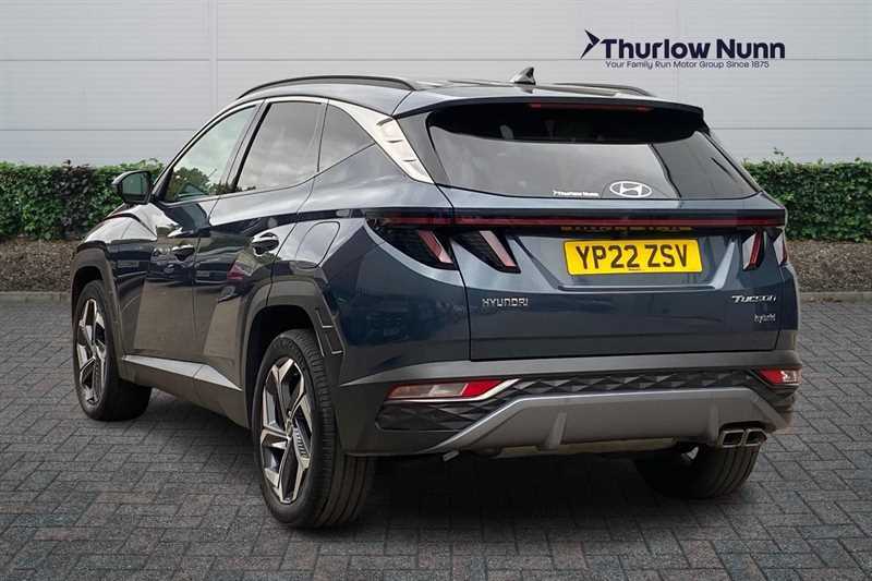 Hyundai Tucson 1.6 H T-gdi Premium Suv Hybrid Eur YP22ZSV Blue #5