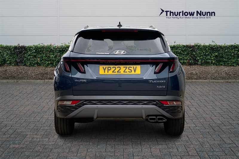 Hyundai Tucson 1.6 H T-gdi Premium Suv Hybrid Eur YP22ZSV Blue #4
