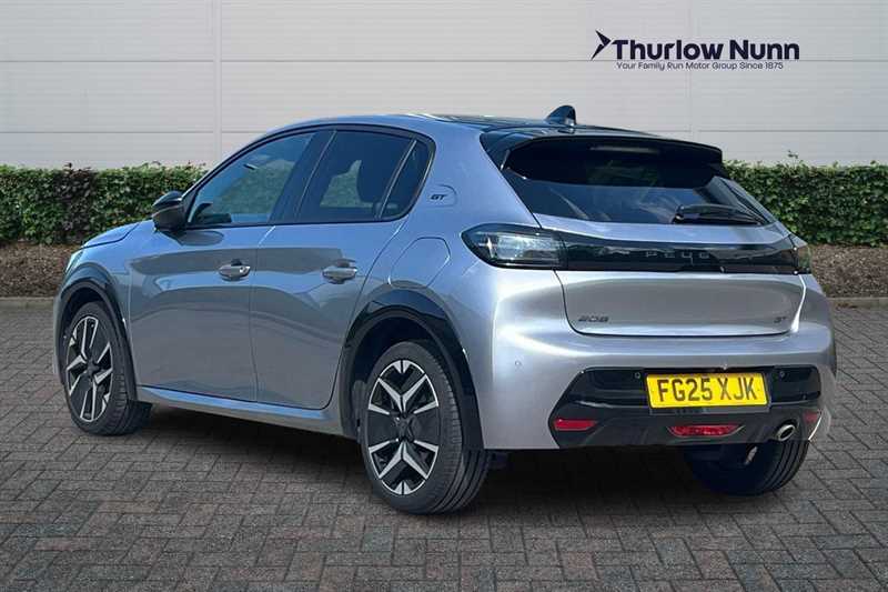 Peugeot 208 1.2 Puretech Gt Hatchback Euro 6 FG25XJK Grey #5