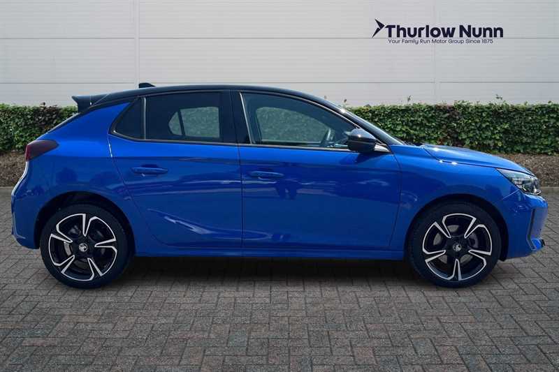 Vauxhall Corsa 1.2 Turbo Ultimate Hatchback Euro BT25OSG Blue #2