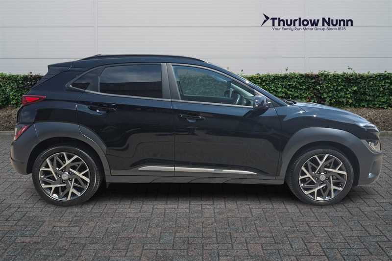Hyundai Kona 1.6 H-gdi Ultimate Suv Hybrid Dct Euro RF23LFK Black #2
