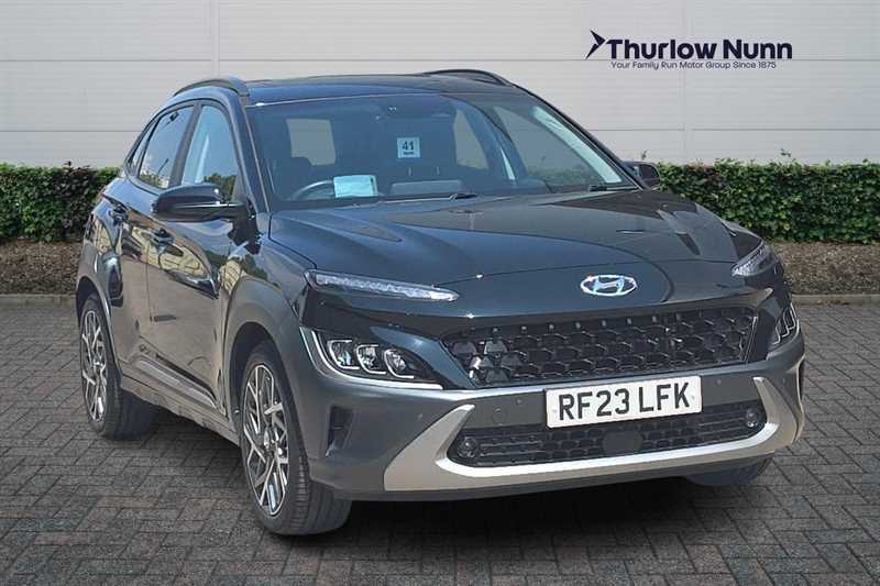 Hyundai Kona 1.6 H-gdi Ultimate Suv Hybrid Dct Euro Black