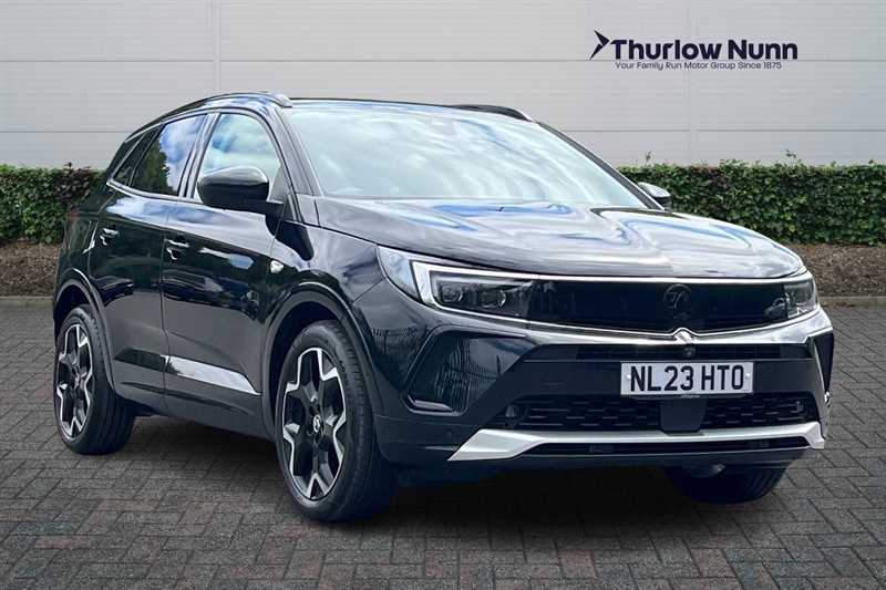 Vauxhall Grandland 1.2I Turbo 130 Ps Ultimate Suv Black