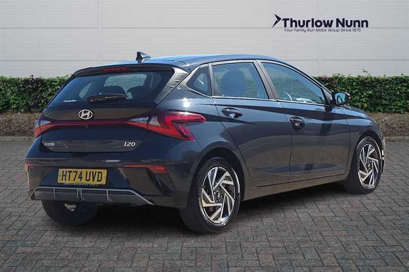 Hyundai I20 1.0 T-gdi Advance Hatchback Euro HT74UVD Grey #3