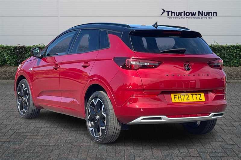 Vauxhall Grandland 1.2 Turbo Ultimate Suv Euro 6 S FH72TTZ Red #5