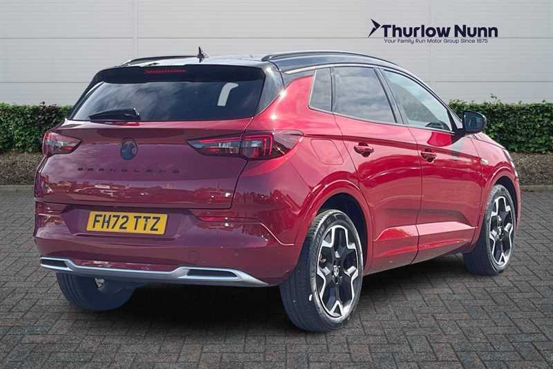 Vauxhall Grandland 1.2 Turbo Ultimate Suv Euro 6 S FH72TTZ Red #3