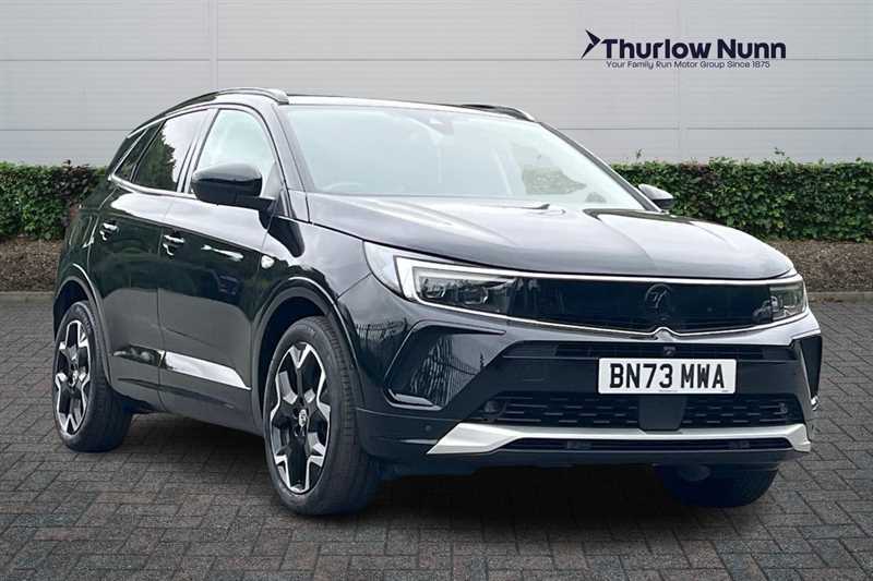 Vauxhall Grandland 1.2I Turbo 130 Ps Ultimate Suv Black