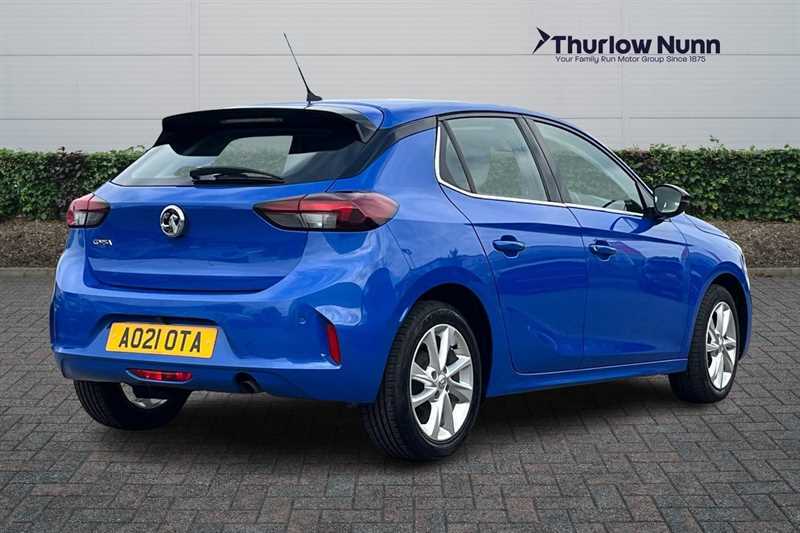 Vauxhall Corsa 1.2 Elite Hatchback Euro 6 75 P AO21OTA Blue #3