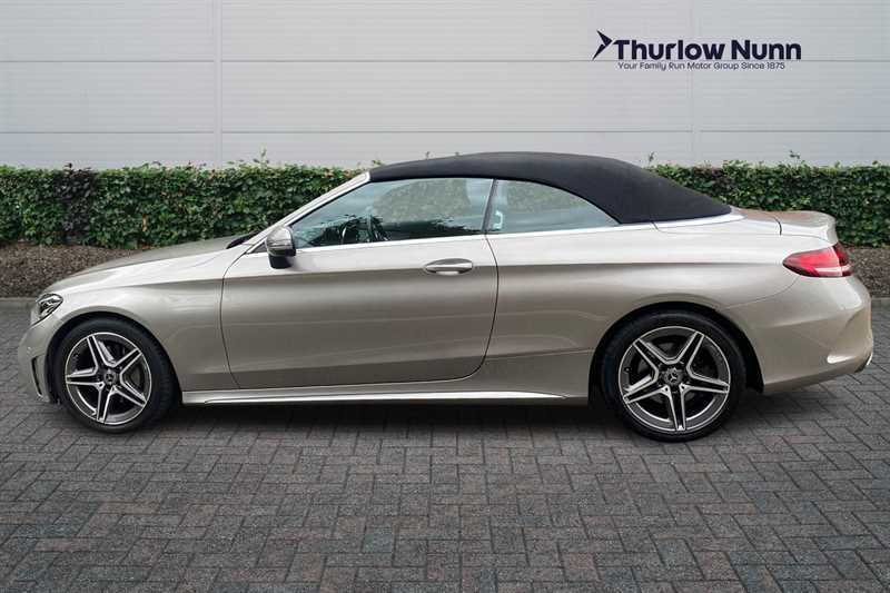 Mercedes-Benz C Class 2.0 C220d Amg Line Edition Cabriolet G- KS21RXF Silver #6