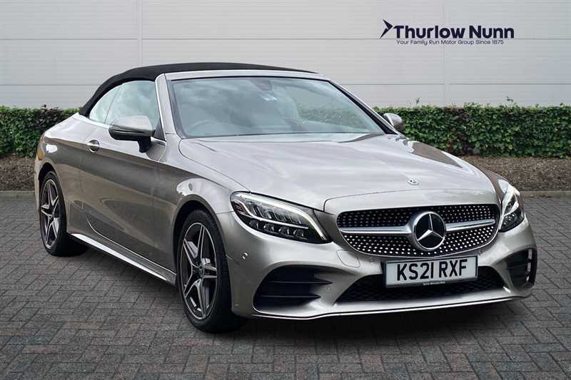 Mercedes-Benz C Class 2.0 C220d Amg Line Edition Cabriolet G- Silver