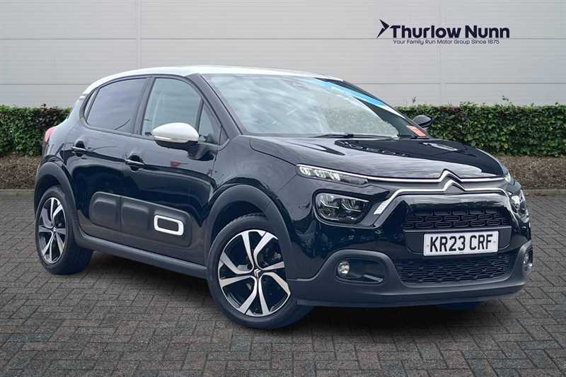 Citroen C3 1.2 Puretech Shine Plus Hatchback Manua Black