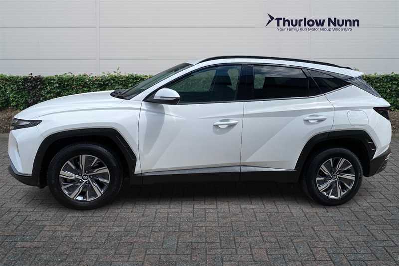 Hyundai Tucson 1.6 H T-gdi Se Connect Suv Hybrid KV72BKA White #6