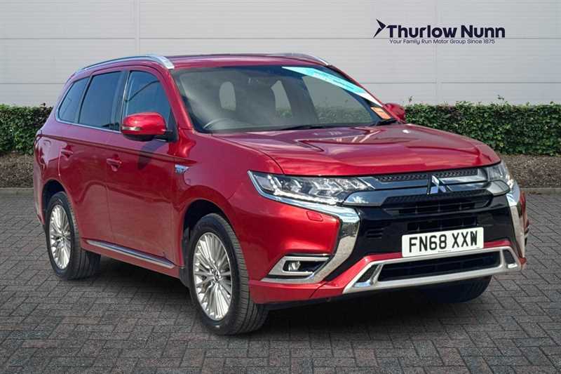Mitsubishi Outlander 2.4H Twinmotor 13.8Kwh 4H Suv Plug-in H Red
