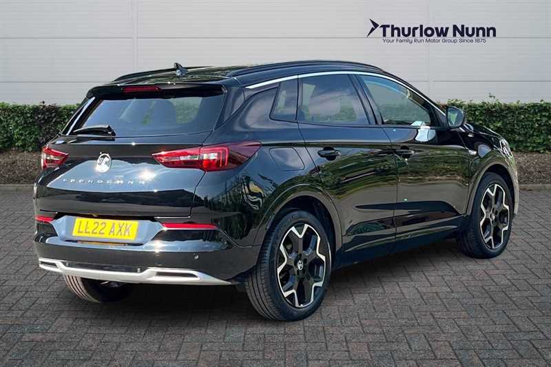 Vauxhall Grandland 1.2 Turbo Elite Suv Euro 6 Ss LL22AXK Black #3