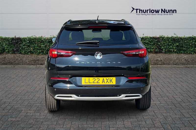 Vauxhall Grandland 1.2 Turbo Elite Suv Euro 6 Ss LL22AXK Black #4