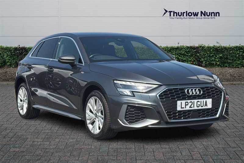 Audi A3 1.4 Tfsie 40 S Line Sportback Plug-in H Grey