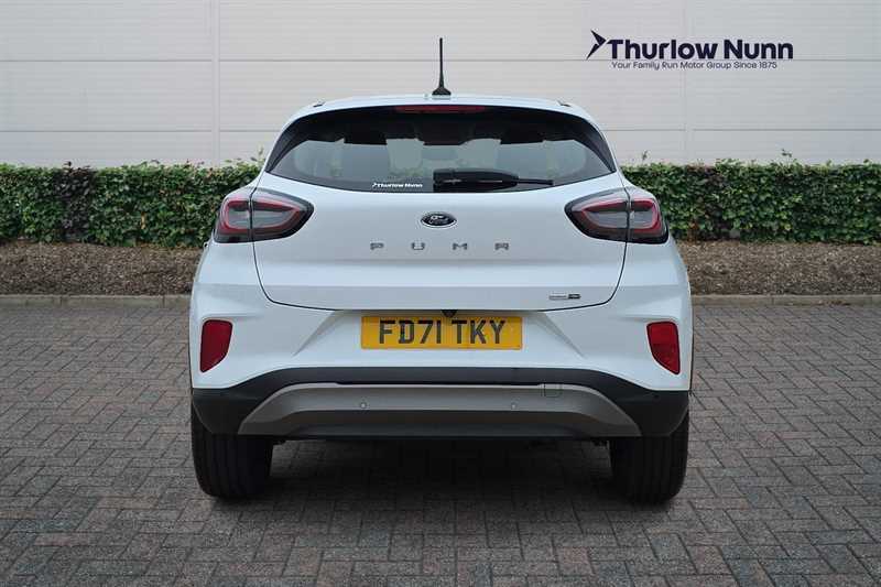 Ford Puma 1.0T Ecoboost Mhev Titanium Suv FD71TKY White #4