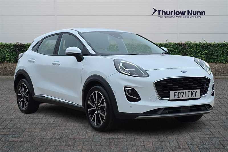 Ford Puma 1.0T Ecoboost Mhev Titanium Suv White