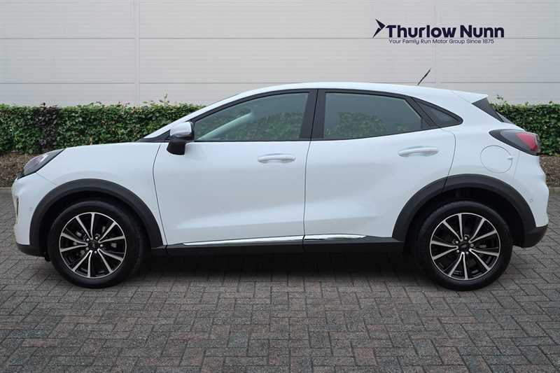 Ford Puma 1.0T Ecoboost Mhev Titanium Suv FD71TKY White #6