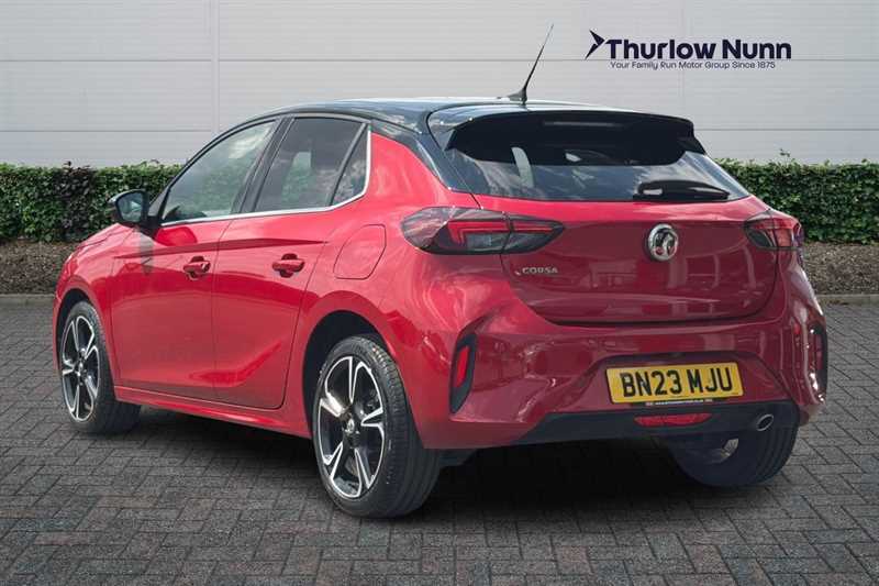 Vauxhall Corsa 1.2 Turbo Ultimate Hatchback Eur BN23MJU Red #5