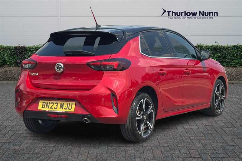 Vauxhall Corsa 1.2 Turbo Ultimate Hatchback Eur BN23MJU Red #3