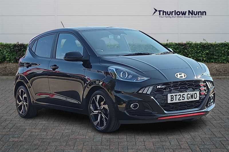 Hyundai I10 1.0 T-gdi N Line Hatchback Euro Black