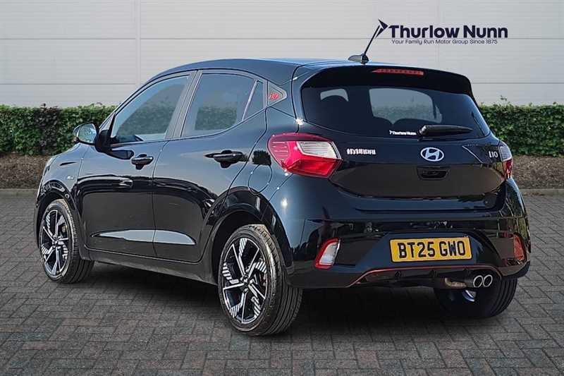 Hyundai I10 1.0 T-gdi N Line Hatchback Euro BT25GWO Black #5