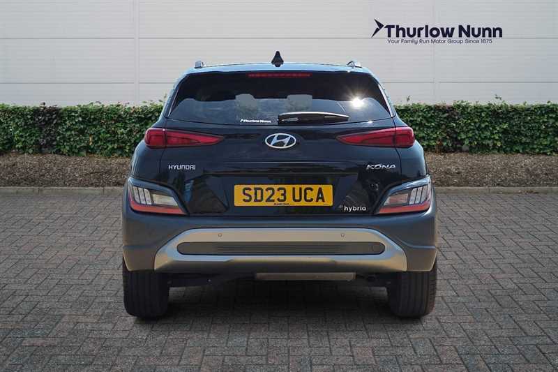 Hyundai Kona 1.6 H-gdi Premium Suv Hybrid Dct Euro 6 SD23UCA Black #4
