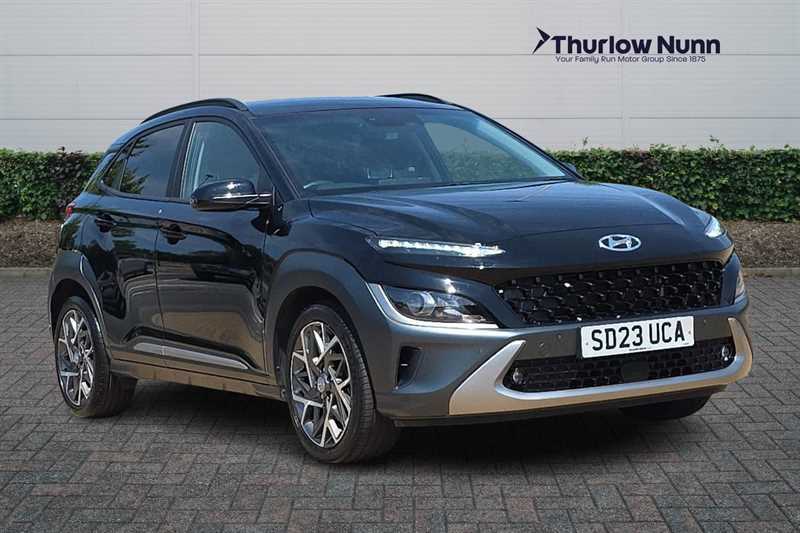 Hyundai Kona 1.6 H-gdi Premium Suv Hybrid Dct Euro 6 Black