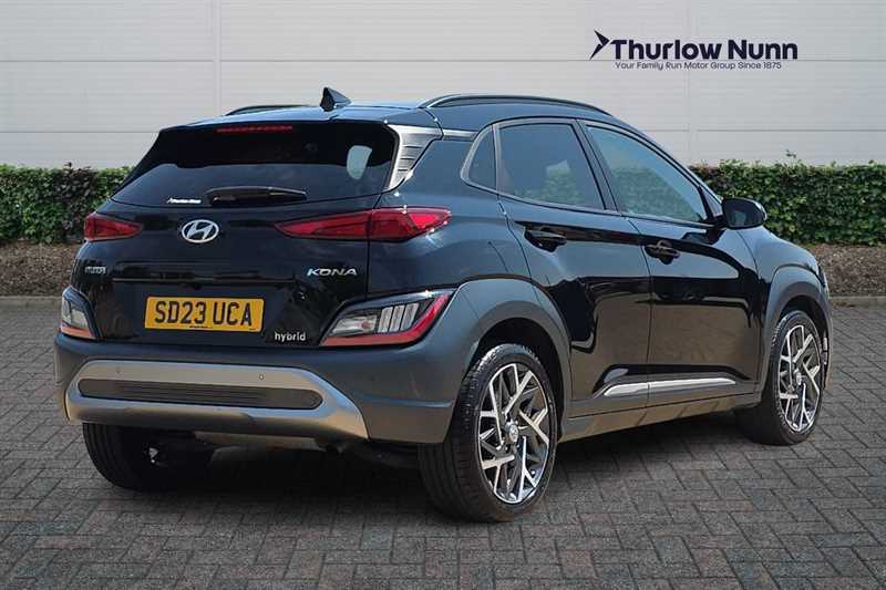 Hyundai Kona 1.6 H-gdi Premium Suv Hybrid Dct Euro 6 SD23UCA Black #3
