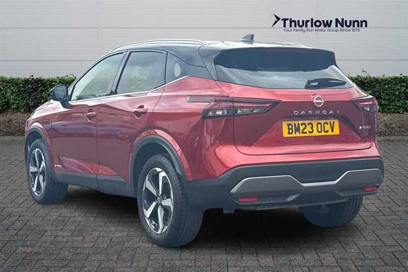 Nissan Qashqai 1.5 H E-power N-connecta Suv Hybrid Aut BM23OCV Red #5