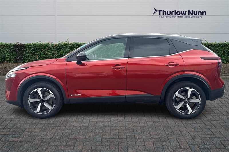 Nissan Qashqai 1.5 H E-power N-connecta Suv Hybrid Aut BM23OCV Red #6