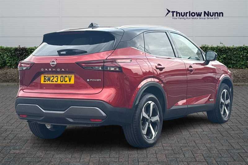 Nissan Qashqai 1.5 H E-power N-connecta Suv Hybrid Aut BM23OCV Red #3