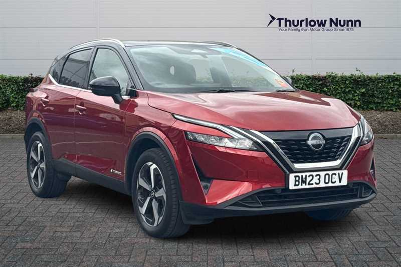 Nissan Qashqai 1.5 H E-power N-connecta Suv Hybrid Aut Red