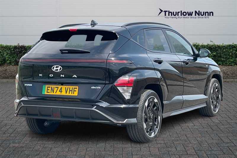 Hyundai Kona 65.4Kwh N Line Suv 218 Ps EN74VHF Black #6