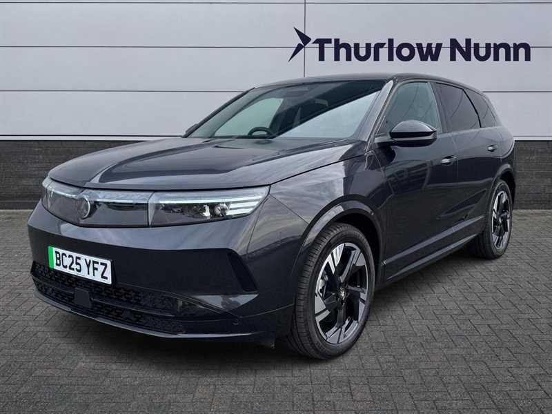 Vauxhall Grandland 73Kwh Ultimate Suv 213 Ps BC25YFZ Black #3