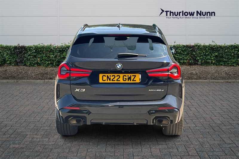 BMW X3 2.0 20D Mht 190 Ps M Sport Hybrid CN22GWZ Black #4