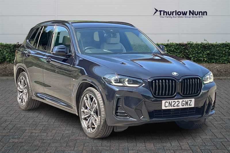 BMW X3 2.0 20D Mht 190 Ps M Sport Hybrid Black