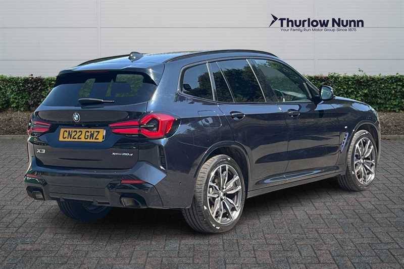 BMW X3 2.0 20D Mht 190 Ps M Sport Hybrid CN22GWZ Black #3