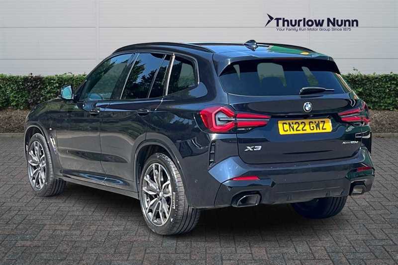 BMW X3 2.0 20D Mht 190 Ps M Sport Hybrid CN22GWZ Black #5