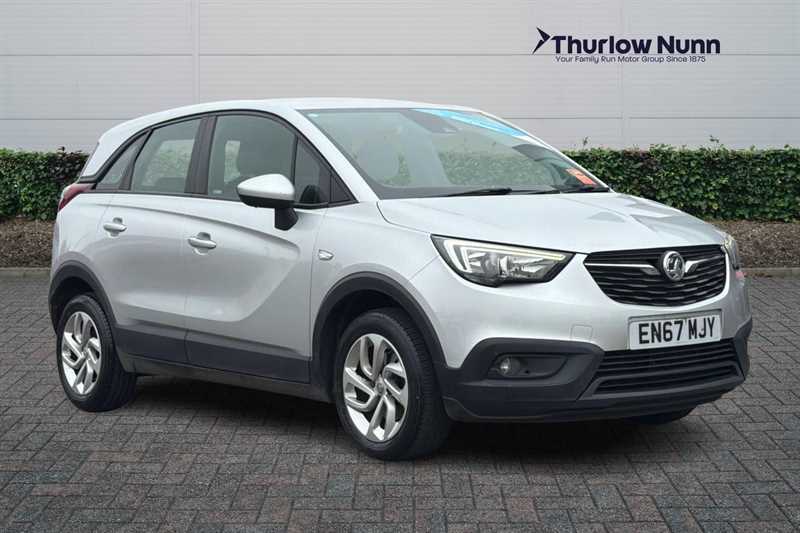 Vauxhall Crossland X 1.2 Turbo Ecotec Se Nav Suv Euro Silver