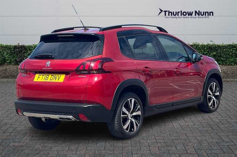 Peugeot 2008 1.2 Puretech Gpf Gt Line Suv Eur Red #3