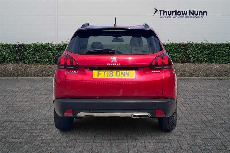 Peugeot 2008 1.2 Puretech Gpf Gt Line Suv Eur Red #4